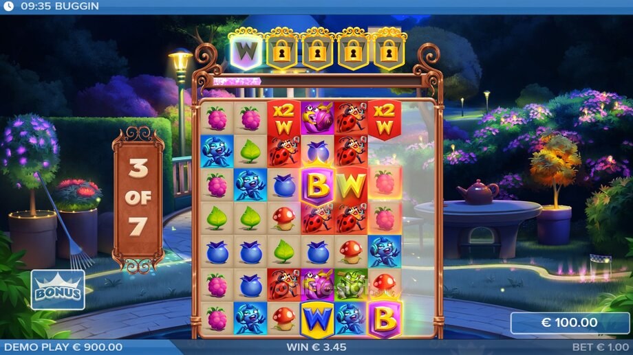 buggin slot free drops feature