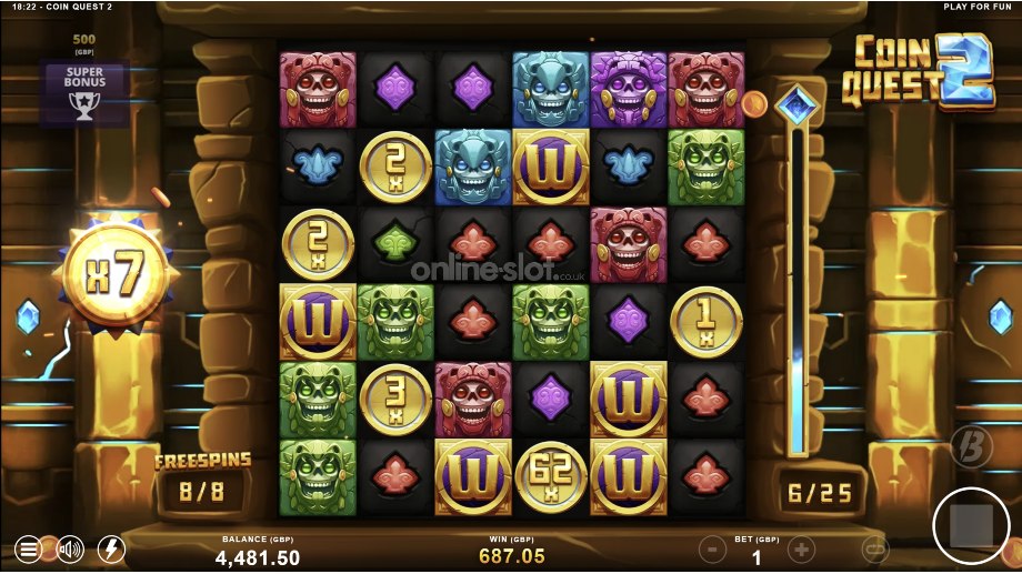 coin quest 2 slot super free spins feature