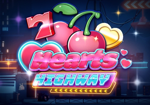 hearts highway slot logo