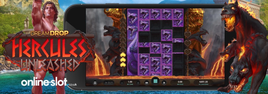 hercules unleashed dream drop mobile slot