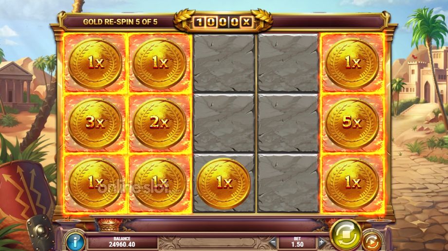 legion gold unleashed slot gold respins feature