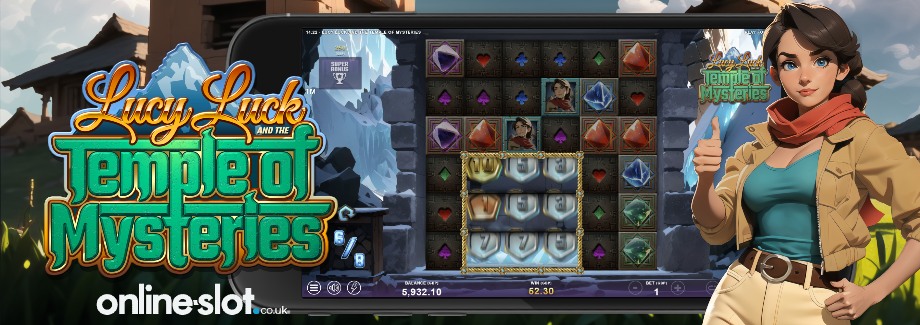 lucy luck and the temple of mysteries mobile slot