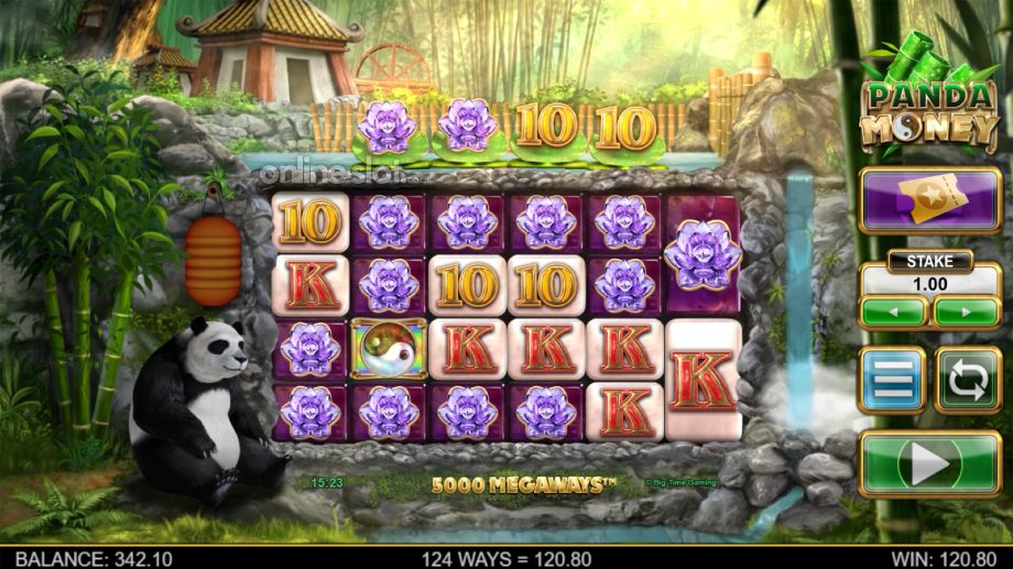 panda money slot prize builder feature