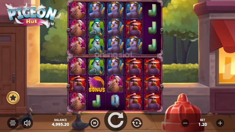 pigeon hut slot base game