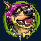 the big dawgs slot light green dog symbol