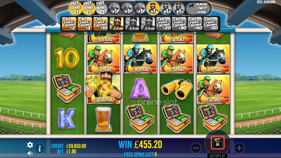 big bass day at the races slot free spins feature