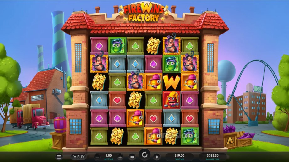 firewins factory slot base game