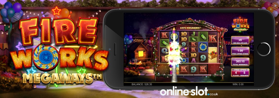 fireworks megaways mobile slot