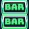 hearts highway slot green double bar symbol