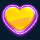 hearts highway slot gold heart symbol