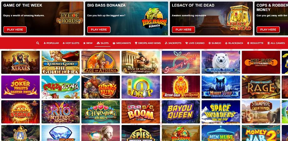 red casino site
