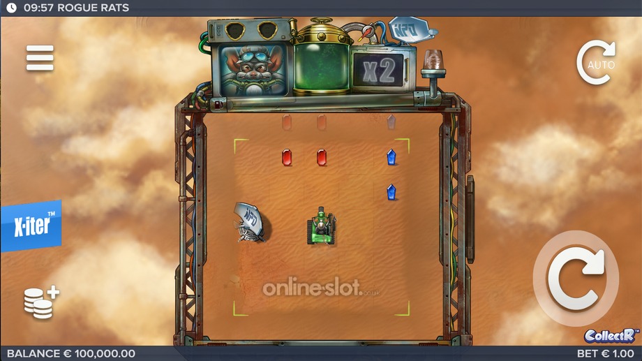 rogue rats of nitropolis slot base game