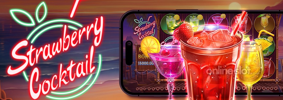 strawberry cocktail mobile slot