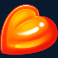 sugar rush 1000 slot orange heart symbol
