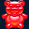 sugar rush 1000 slot red gummy bear symbol