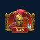 undefeated xerxes slot hero symbol