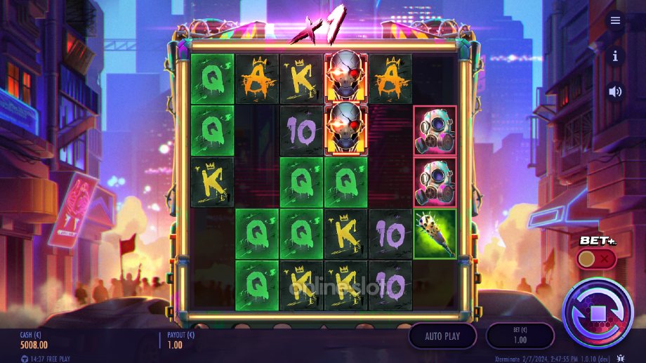 xterminate slot base game