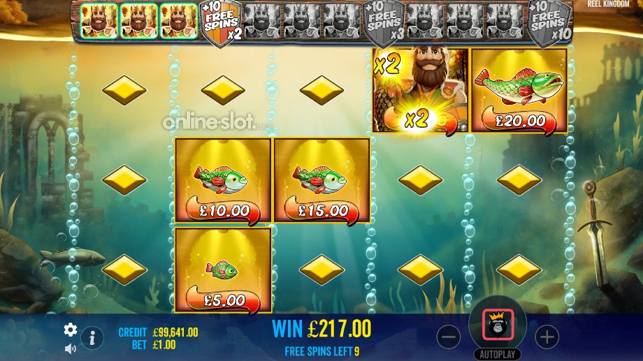 big bass secrets of the golden lake slot golden lake free spins feature