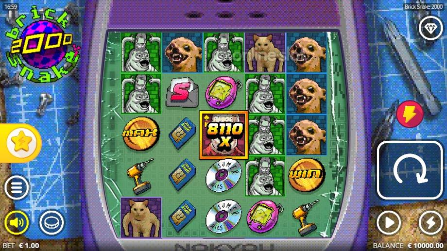 brick snake 2000 slot base game