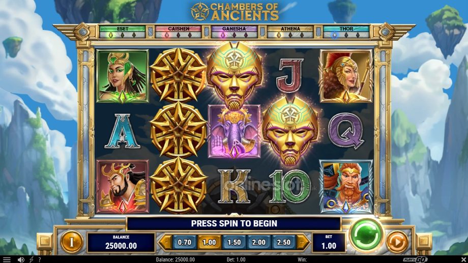 chamber of ancients slot base game