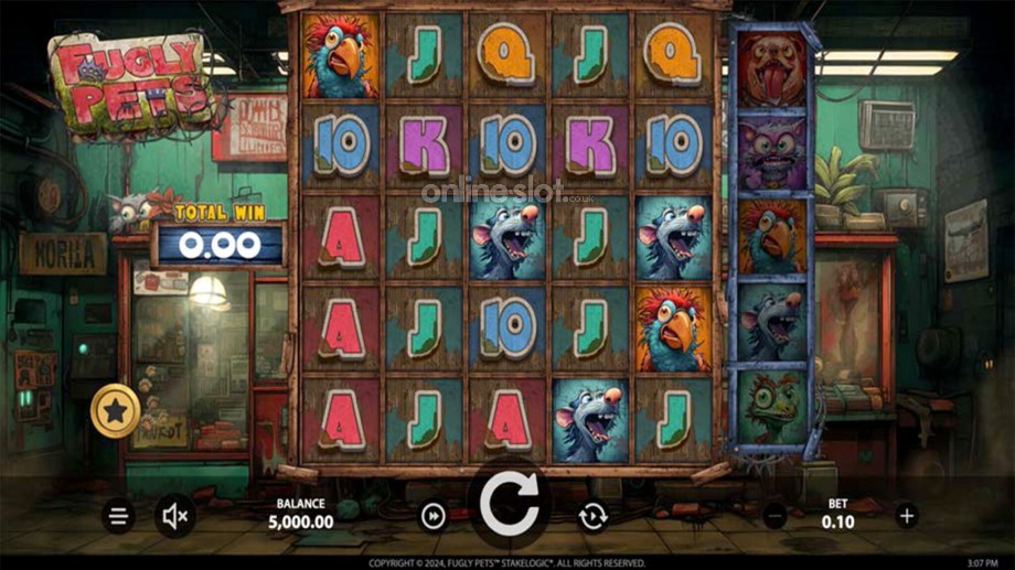 fugly pets slot base game