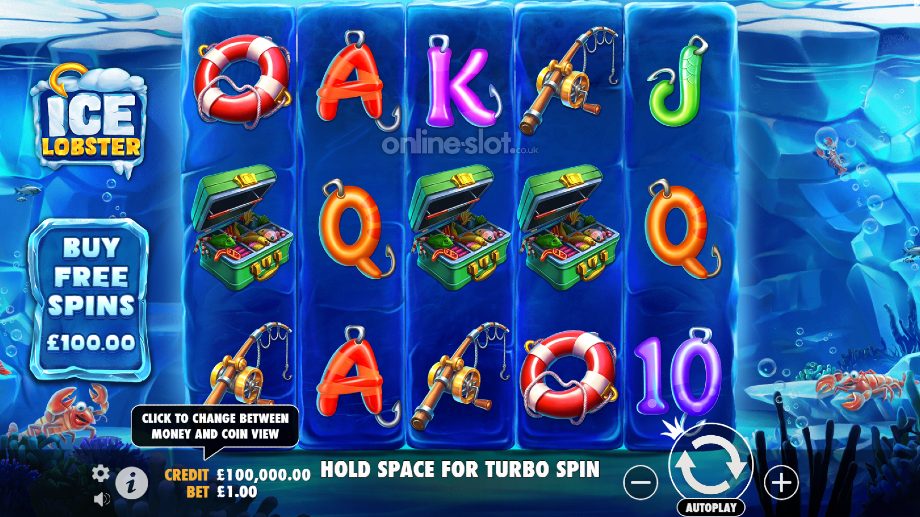 ice lobster slot base game