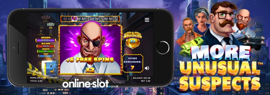 more unusual suspects mobile slot