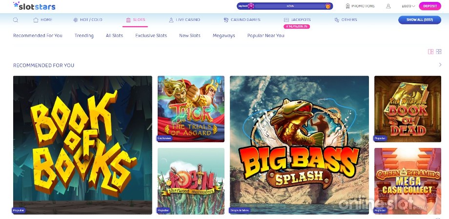 slotstars casino site