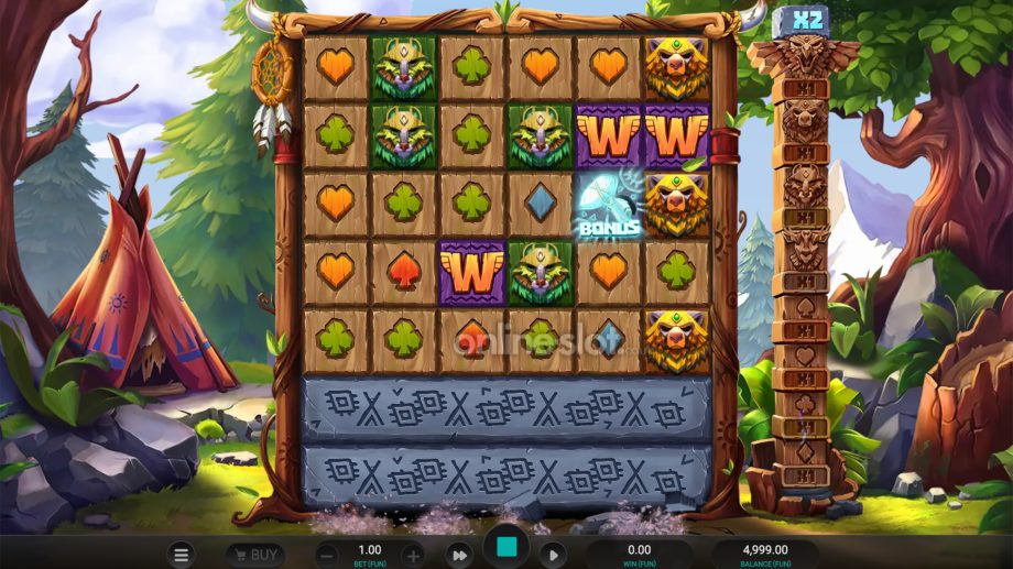 totem guardians dream drop slot base game