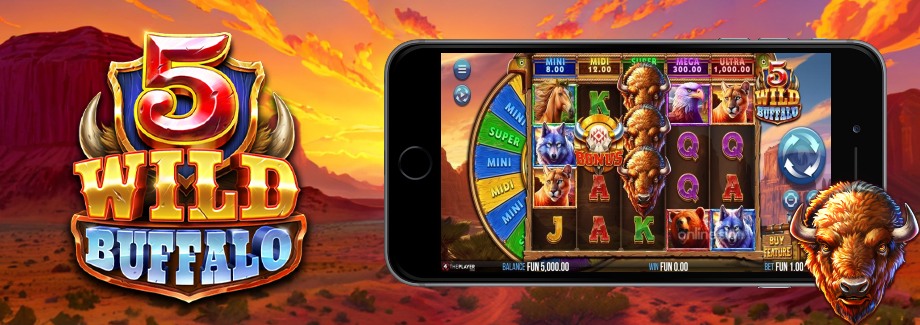 5 wild buffalo mobile slot