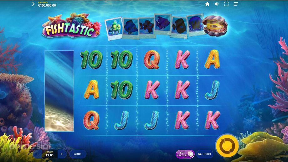 Fishtastic slot base game