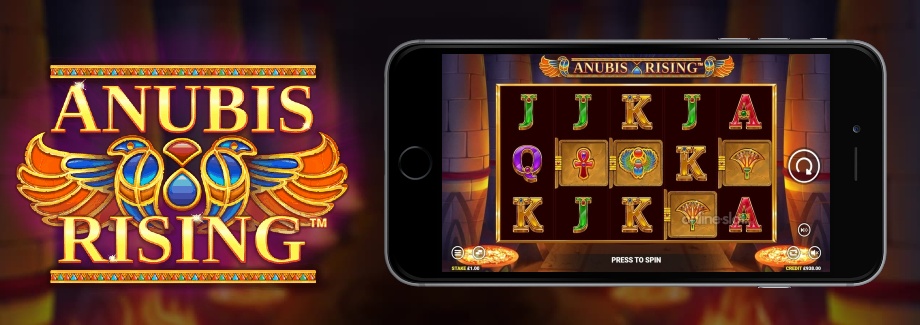 anubis rising mobile slot