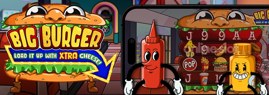 big burger load it up with xtra cheese mobile slot