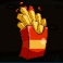 big burger load it up with xtra cheese slot fries symbol