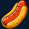 big burger load it up with xtra cheese slot hot dog symbol