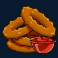 big burger load it up with xtra cheese slot onion rings symbol