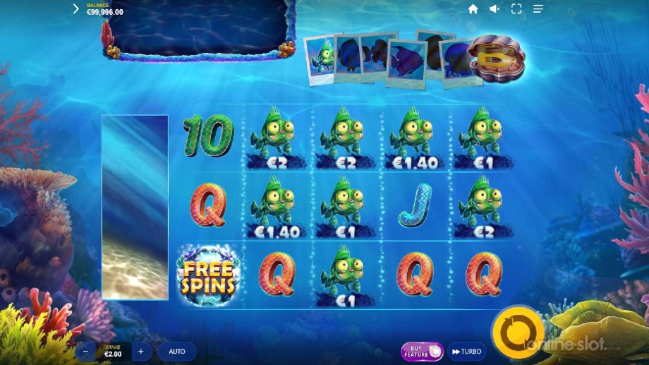 fishtastic free spins feature