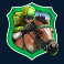 front runner odds on slot green horse symbol