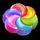 fruity treats Rainbow Sweet Scatter symbol