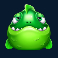 ocean gems bonanza slot green fish symbol