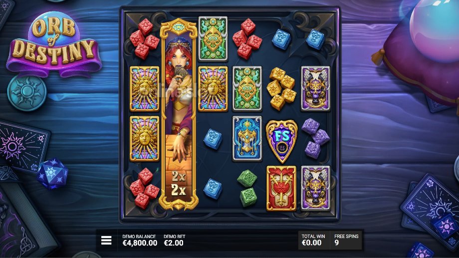 orb of destiny slot free spins feature