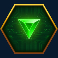 rise of pyramids slot green gemstone symbol