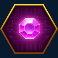 rise of pyramids slot purple gemstone symbol