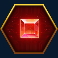 rise of pyramids slot red gemstone symbol