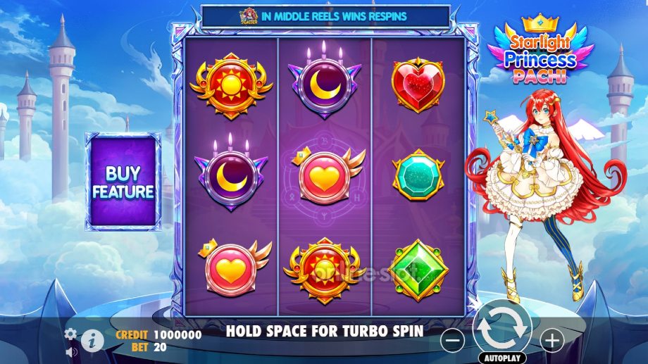 starlight princess pachi slot base game