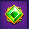 starlight princess pachi slot green gemstone symbol