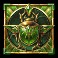 tomb of gold Scarab Beetle symbol
