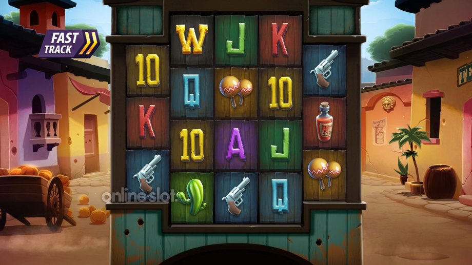 Chilli Bandits slot Base Game