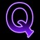 Fruit Flash slot Q symbol