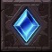 Merlin's Fortune slot Blue gem symbol